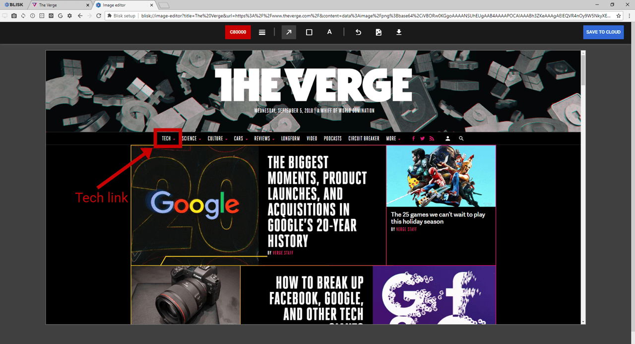 New Image editor - Blisk version 10