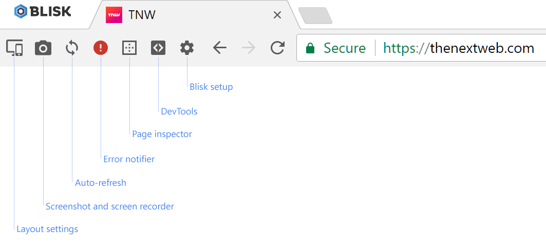 New GUI in Blisk version 8