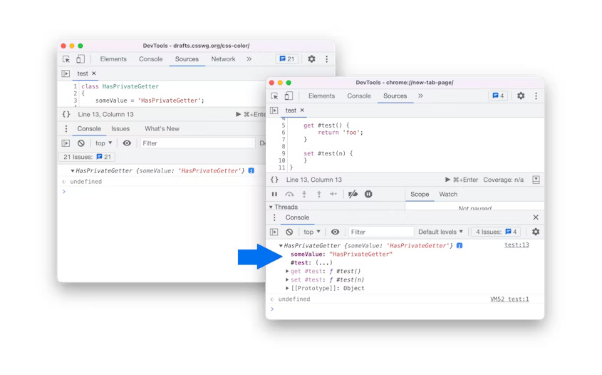 Improved private properties in Blisk 20.0.176.140