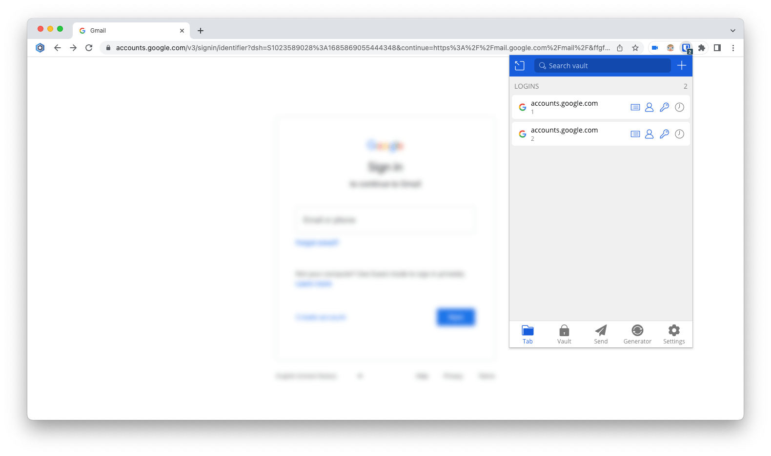 Fix for extension popup issue on macOS