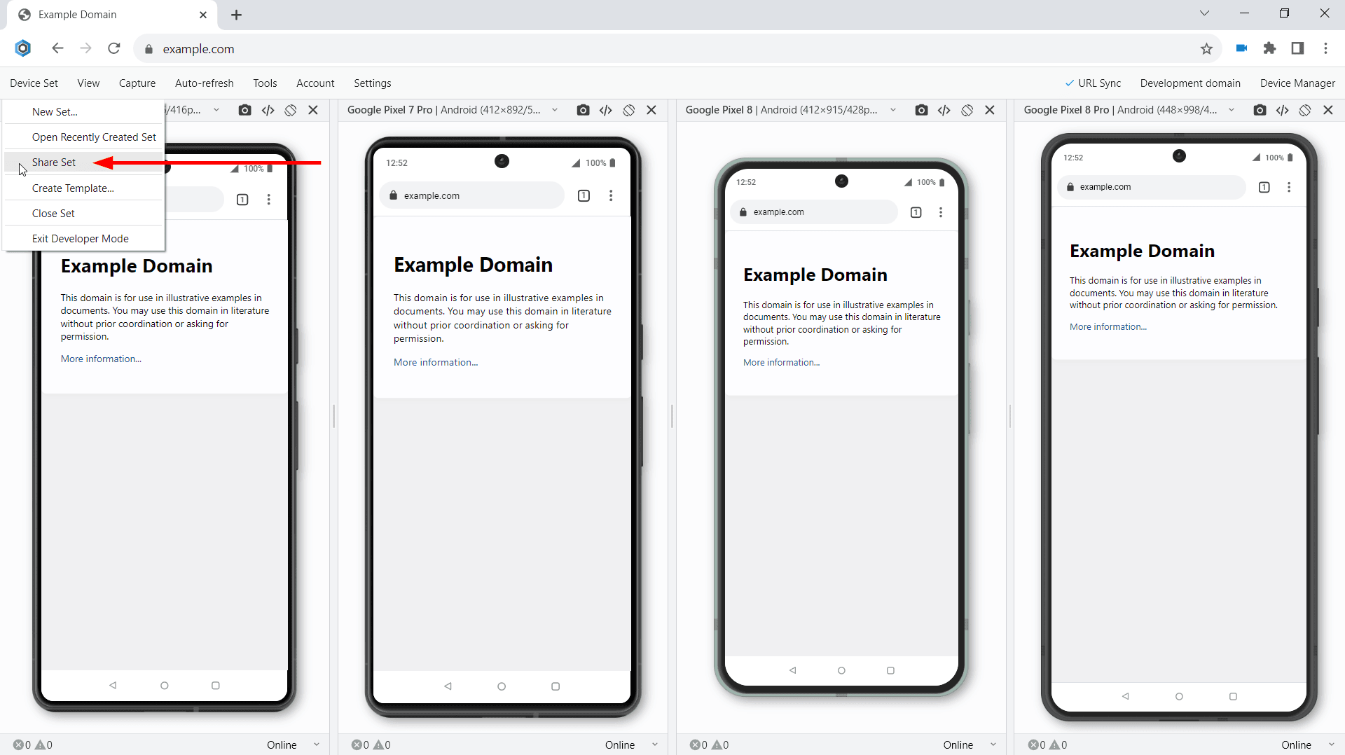 Test with your teammates on the Google Pixels 7-8 series