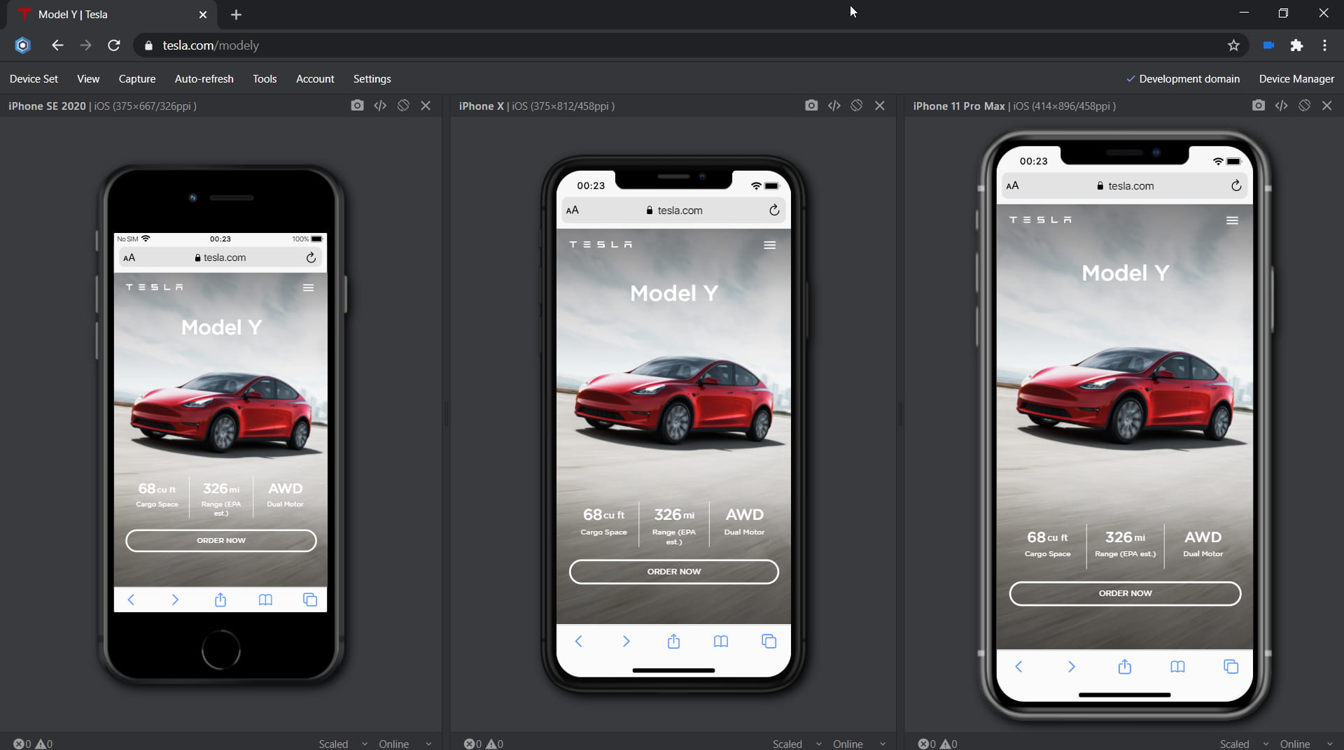 Splitter in Blisk browser